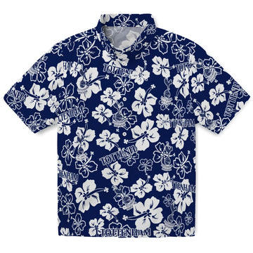 Tottenham Hotspur Hibiscus Bloom Hawaiian Shirt – Moonbestprint