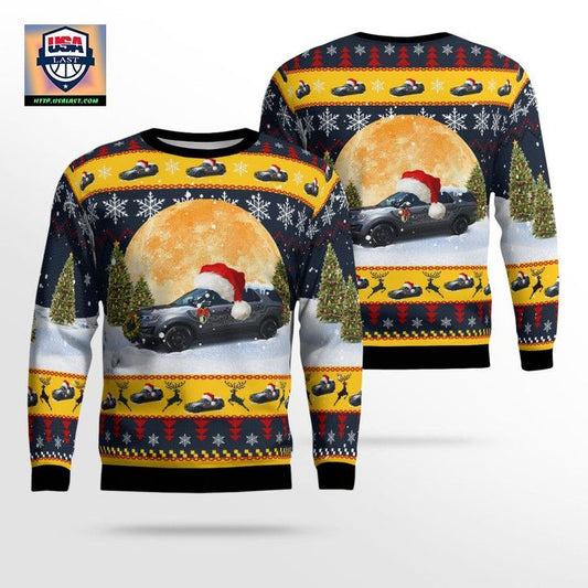Travelers Rest Police Department Travelers Rest South Carolina Christmas AOP Sweater ? Usalast