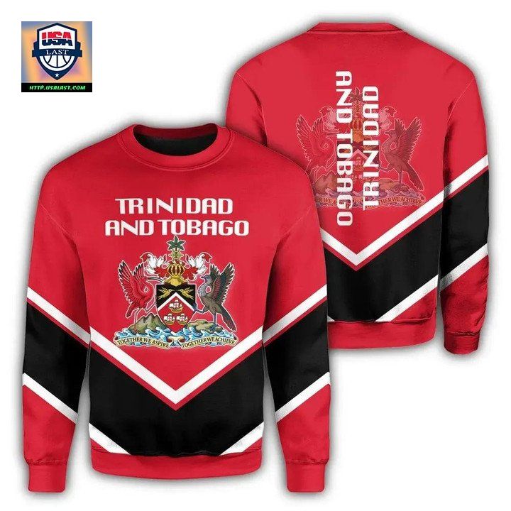 Trinidad And Tobago Coat Of Arms Sweater Lucian Style J5W ? Usalast