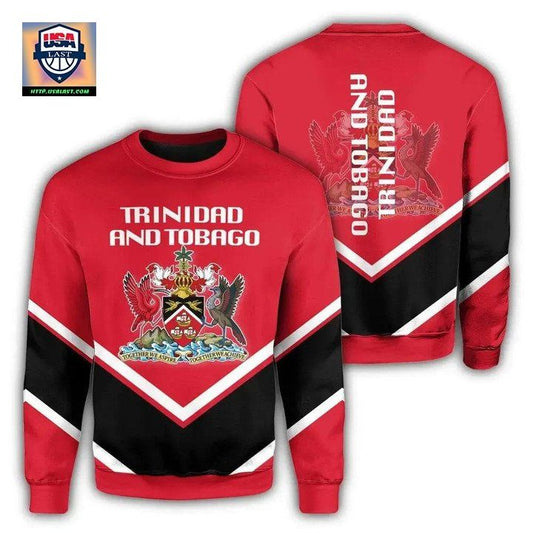 Trinidad And Tobago Coat Of Arms Sweater Lucian Style J5W ? Usalast