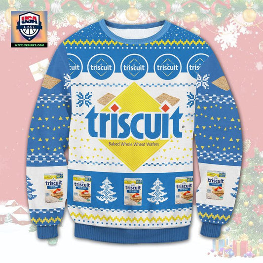 Triscuit Snack Crackers Ugly Christmas Sweater 2022 ? Usalast