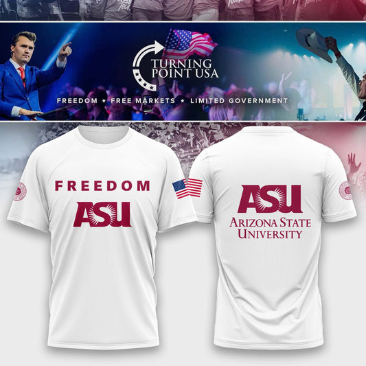 Limited Edition Arizona State University x Turning Point USA T-Shirt | SM53 Moonbestprint