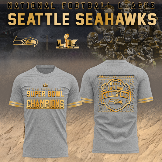 Seattle Seahawks 2026 Super Bowl LX Tshirt - Limited Editions | RR56 Moonbestprint