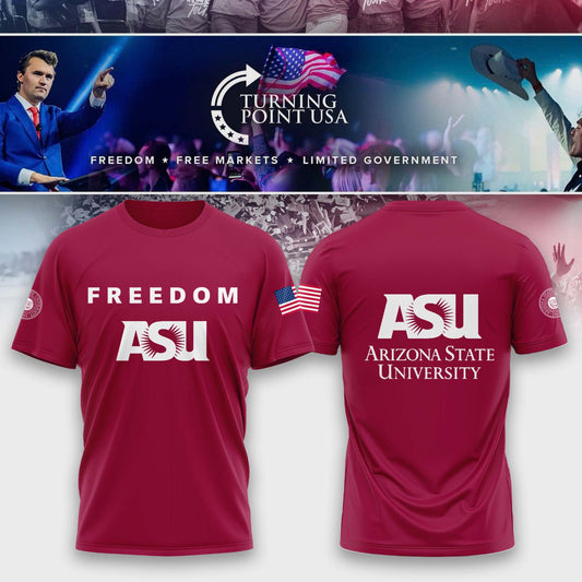 Limited Edition Arizona State University x Turning Point USA T-Shirt | KV65 Moonbestprint