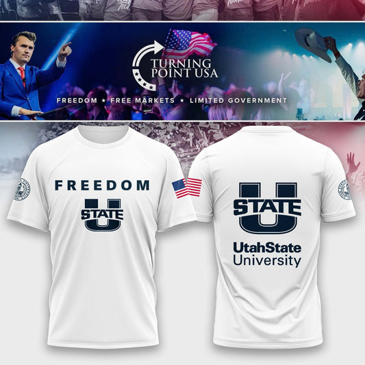 Limited Edition Utah Utes State University x Turning Point USA T-Shirt | CO95 Moonbestprint