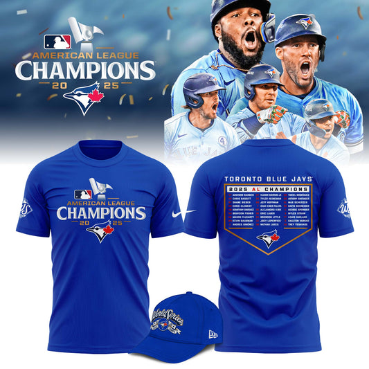 Toronto Blue Jays 2025 American League Champions T-shirt | IG90 Moonbestprint