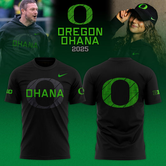 Oregon Ducks Ohana 2025 Limited Edition T-shirt Moonbestprint