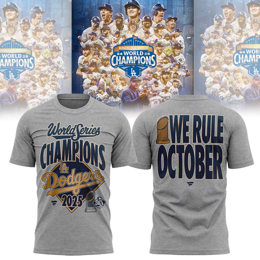 Los Angeles Dodgers 2025 World Series shirt Champions Moonbestprint