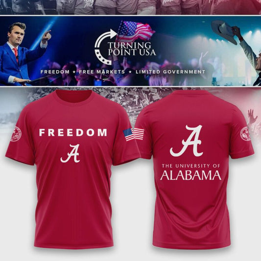 Alabama Campus Freedom Tshirt | QB36 Moonbestprint