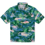Tulane Wave Flamingo Retreat 2026 Hawaiian Shirt – Moonbestprint