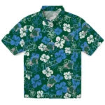 Tulane Wave Hibiscus Bloom Hawaiian Shirt – Moonbestprint