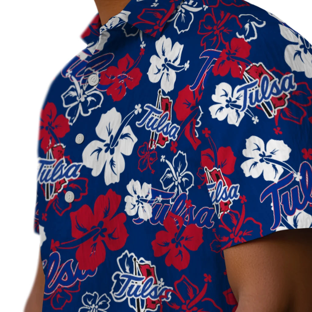 Tulsa Golden Hurricane Hibiscus Bloom Hawaiian Shirt – Moonbestprint