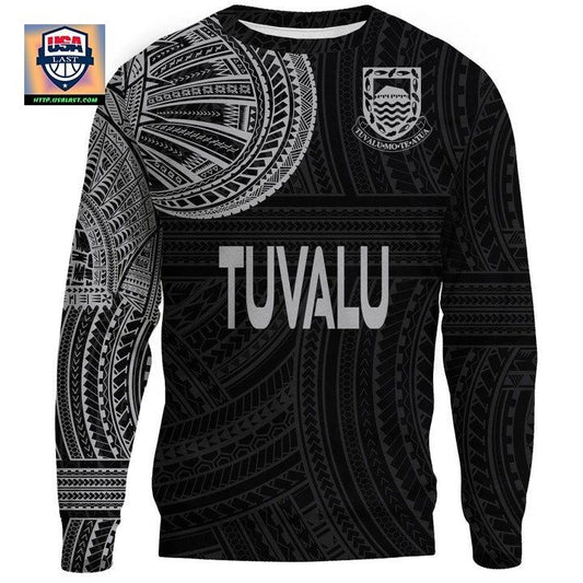 Tuvalu Sweater Polynesian Tattoo Style A27 ? Usalast