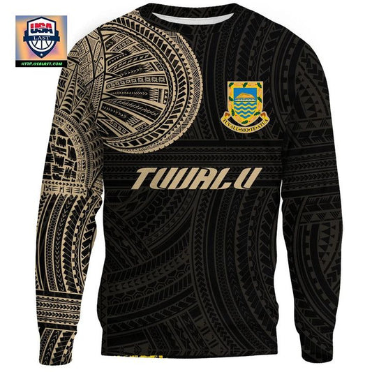 Tuvalu Sweater Polynesian Tattoo Style A31 ? Usalast