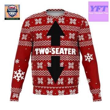 Two Seater Meme 2022 Design 3d Ugly Christmas Sweater ? Usalast