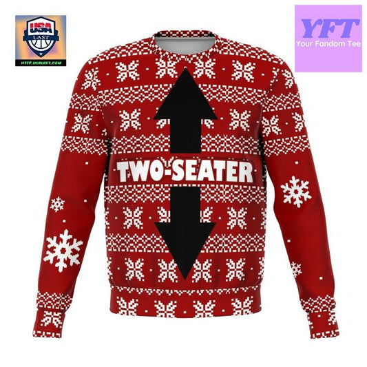 Two Seater Meme 2022 Design 3d Ugly Christmas Sweater ? Usalast