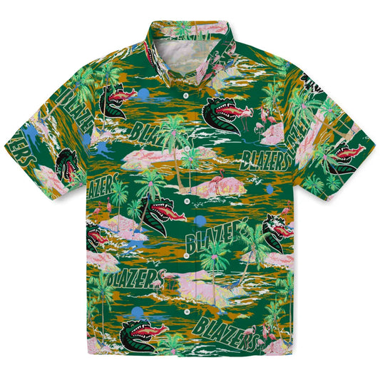 UAB Blazers Flamingo Retreat 2026 Hawaiian Shirt – Moonbestprint
