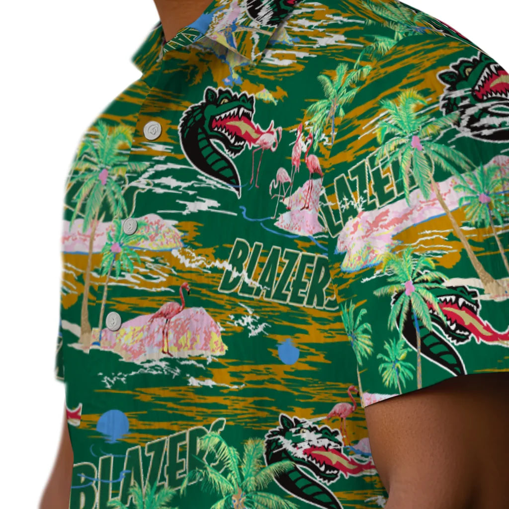 UAB Blazers Flamingo Retreat 2026 Hawaiian Shirt – Moonbestprint