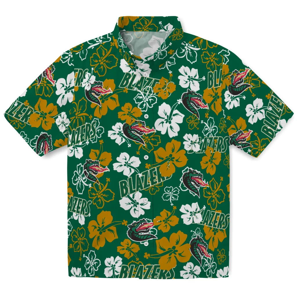 UAB Blazers Hibiscus Bloom Hawaiian Shirt – Moonbestprint