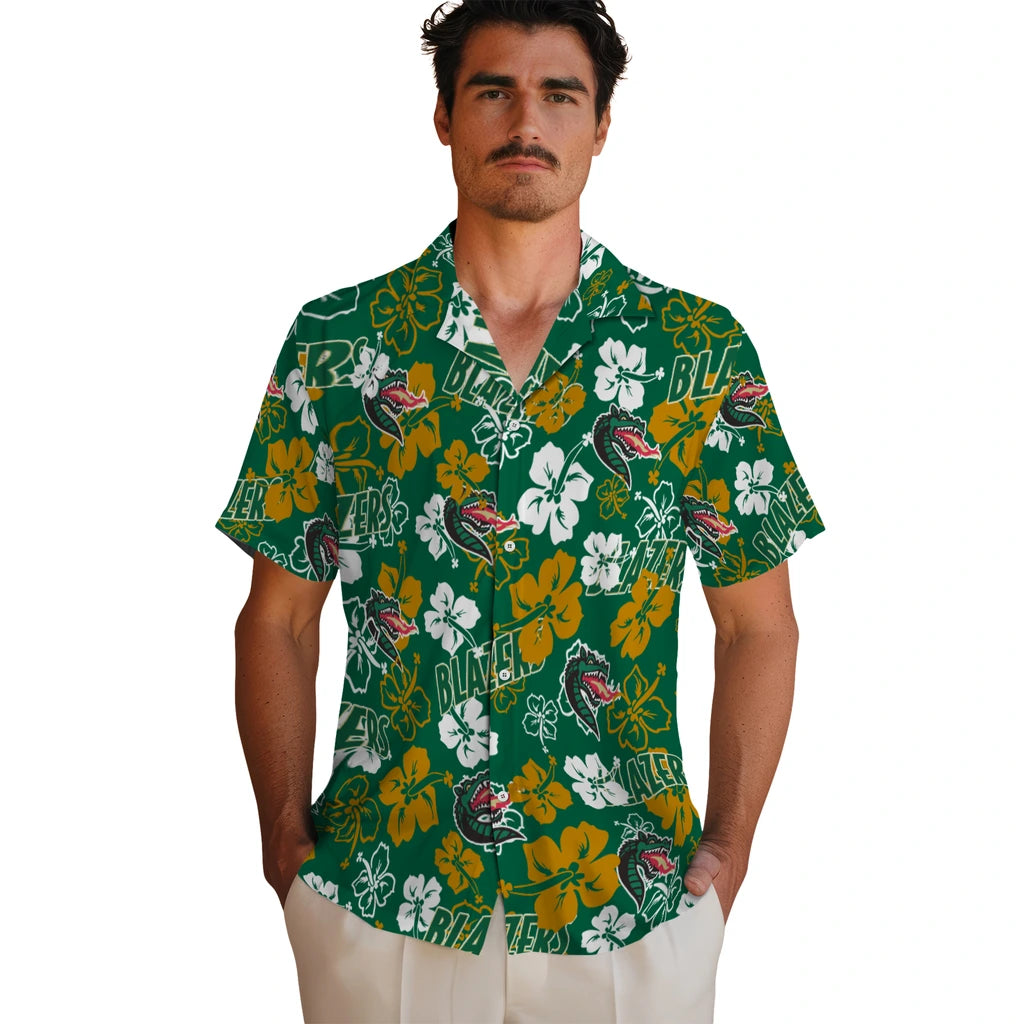 UAB Blazers Hibiscus Bloom Hawaiian Shirt – Moonbestprint