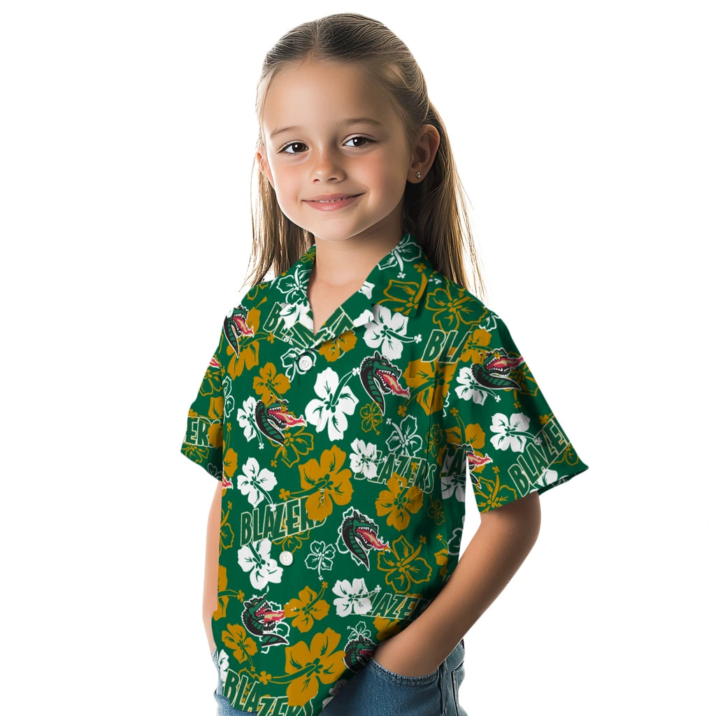 UAB Blazers Hibiscus Bloom Hawaiian Shirt – Moonbestprint