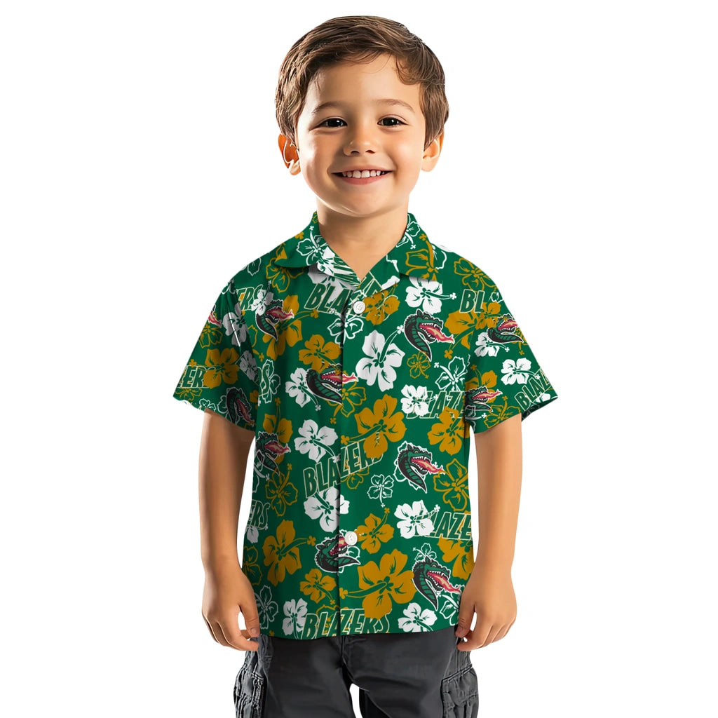 UAB Blazers Hibiscus Bloom Hawaiian Shirt – Moonbestprint