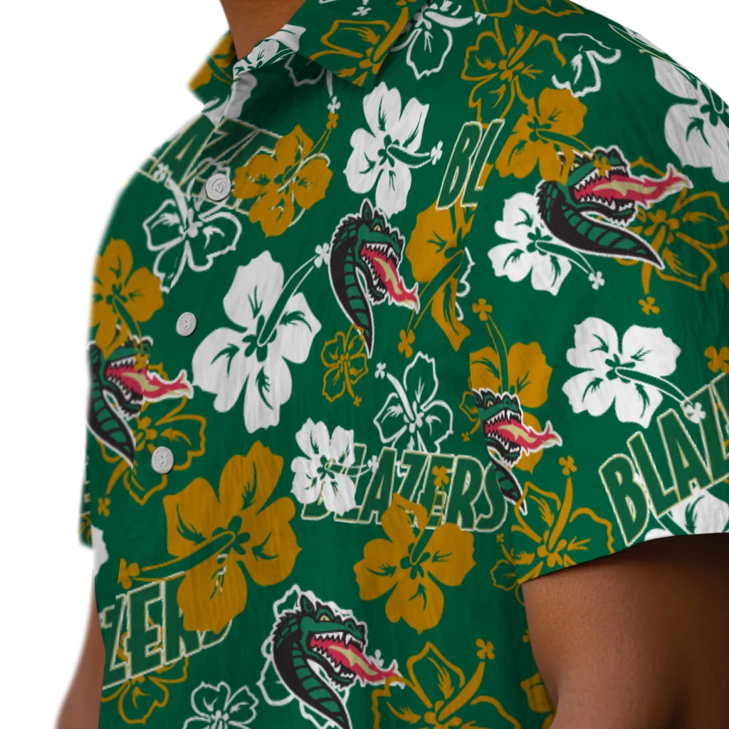 UAB Blazers Hibiscus Bloom Hawaiian Shirt – Moonbestprint