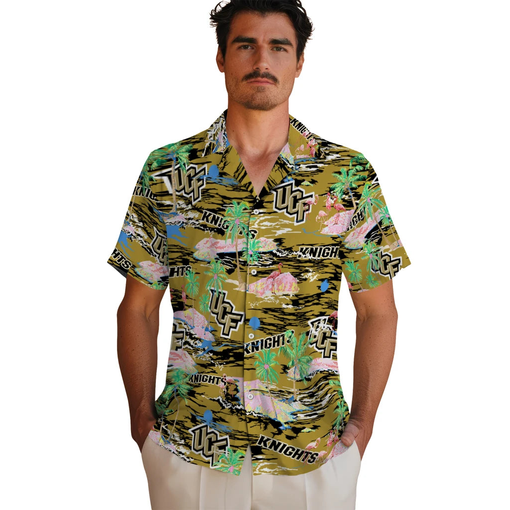 UCF Knights Flamingo Retreat 2026 Hawaiian Shirt – Moonbestprint