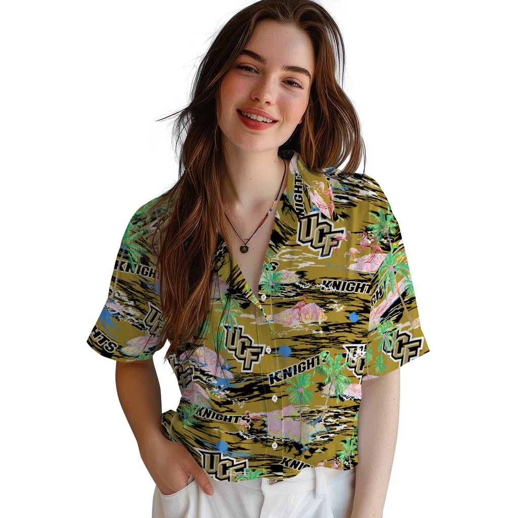 UCF Knights Flamingo Retreat 2026 Hawaiian Shirt – Moonbestprint