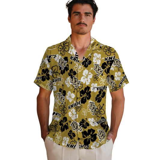 UCF Knights Hibiscus Bloom Hawaiian Shirt – Moonbestprint