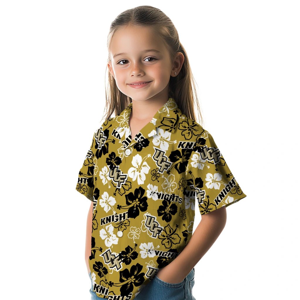 UCF Knights Hibiscus Bloom Hawaiian Shirt – Moonbestprint