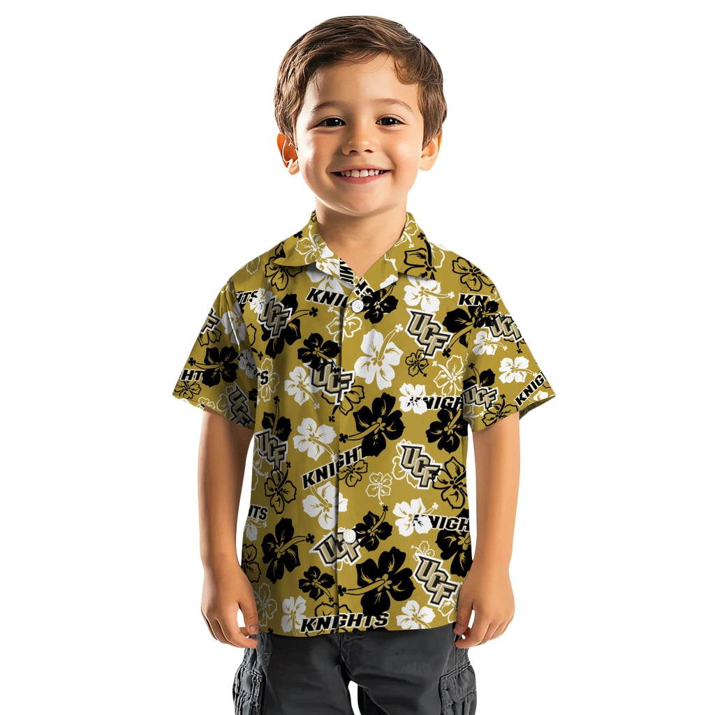 UCF Knights Hibiscus Bloom Hawaiian Shirt – Moonbestprint