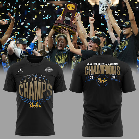 UCLA Basketball - Limited Edition 2026 WBB National Champions Champions Shirt | CD36 Moonbestprint