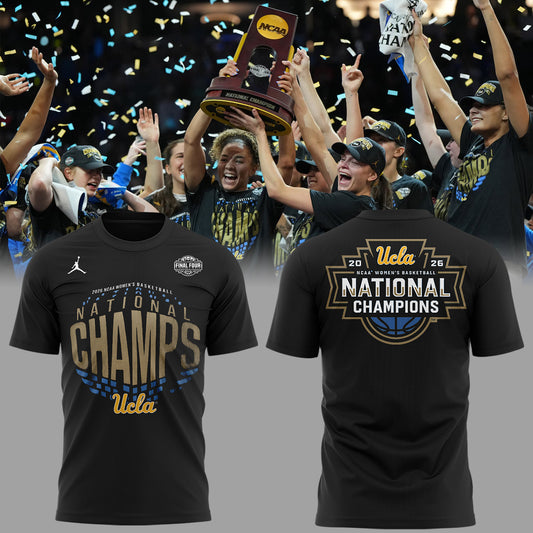 UCLA Basketball - Limited Edition 2026 WBB National Champions Champions Shirt | MA41 Moonbestprint