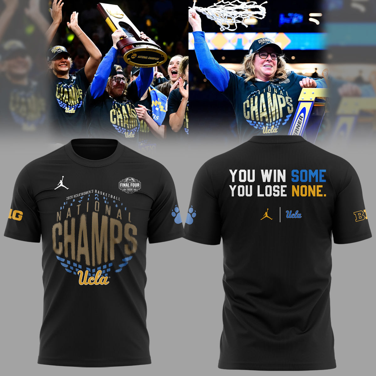 UCLA Basketball - Limited Edition 2026 WBB National Champions Champions Shirt | ND56 Moonbestprint
