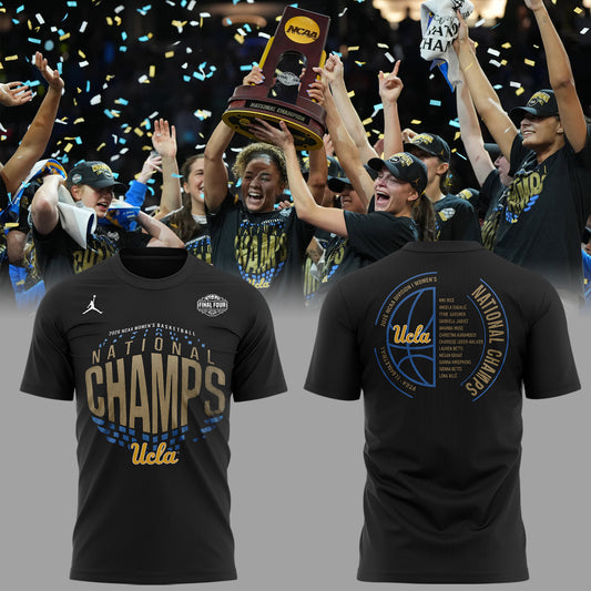 UCLA Basketball - Limited Edition 2026 WBB National Champions Champions Shirt | QD45 Moonbestprint