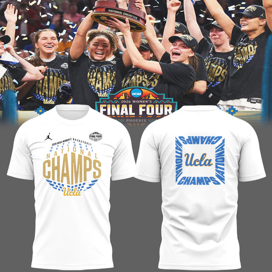 UCLA Basketball - Limited Edition 2026 WBB National Champions Champions Shirt | ZQ37 Moonbestprint