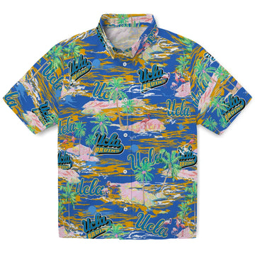 UCLA Bruins Flamingo Retreat 2026 Hawaiian Shirt – Moonbestprint