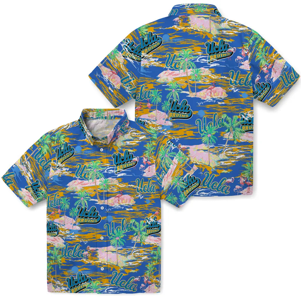 UCLA Bruins Flamingo Retreat 2026 Hawaiian Shirt – Moonbestprint