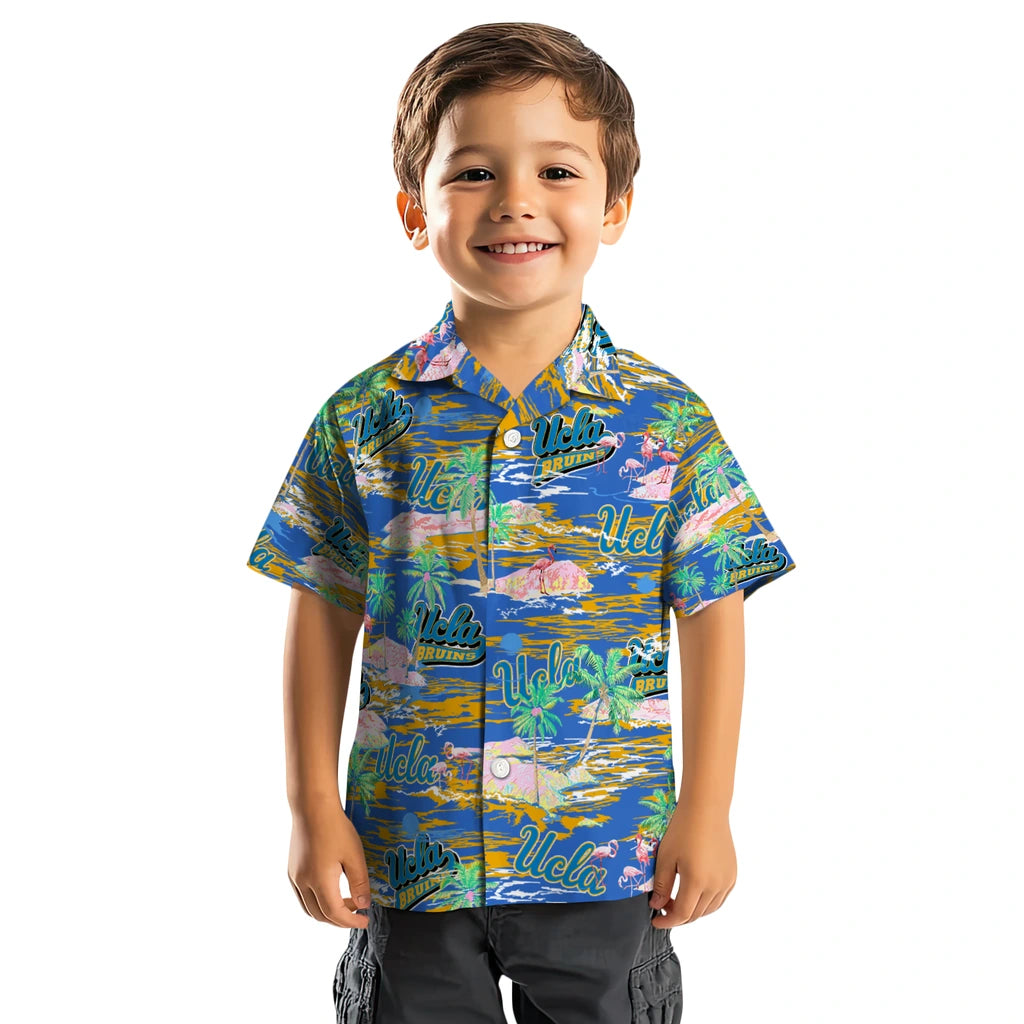 UCLA Bruins Flamingo Retreat 2026 Hawaiian Shirt – Moonbestprint