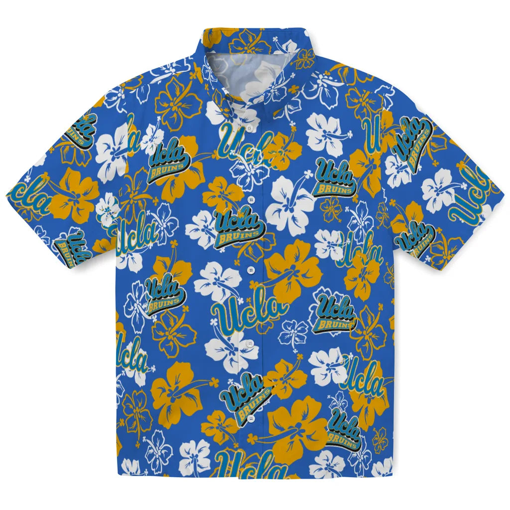 UCLA Bruins Hibiscus Bloom Hawaiian Shirt – Moonbestprint
