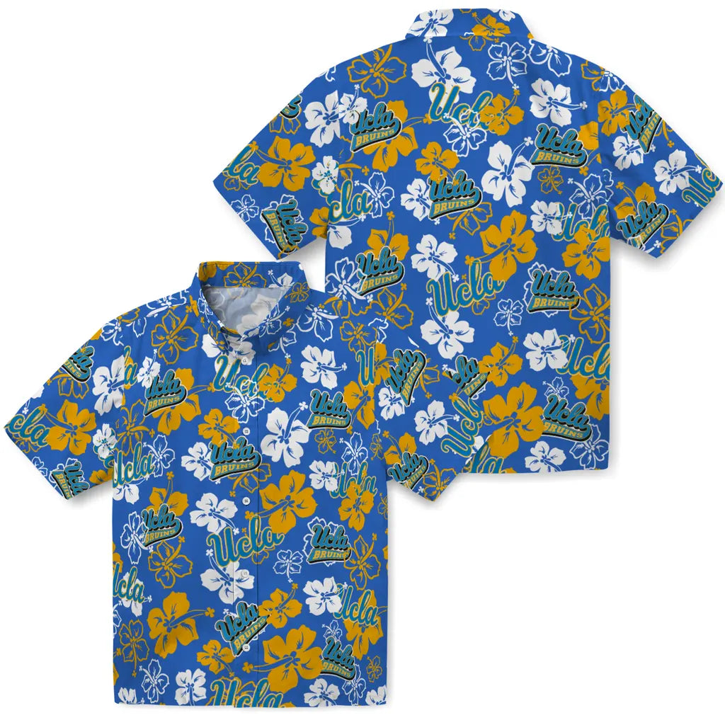 UCLA Bruins Hibiscus Bloom Hawaiian Shirt – Moonbestprint