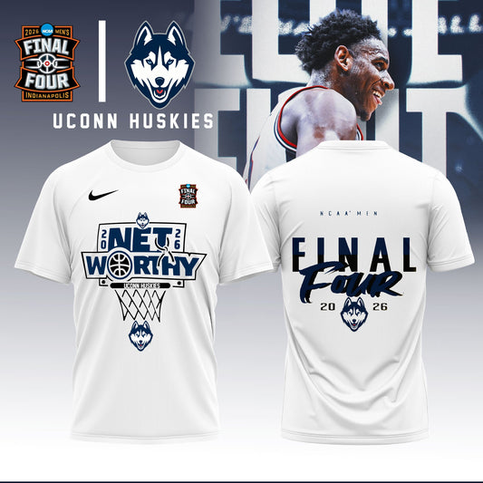 UCONN Men's Basketball 2026 Five Four Tshirt Limited Edition | XZ49 Moonbestprint