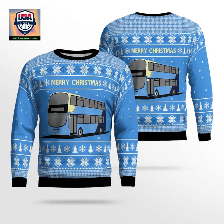 UK Double-Decker Bus Christmas Sweater 3D ? Usalast
