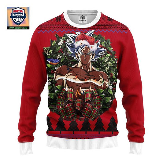 Ultra Instinct Goku Noel Mc Ugly Christmas Sweater Thanksgiving Gift ? Usalast