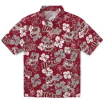 UMass Minutemen Hibiscus Bloom Hawaiian Shirt – Moonbestprint