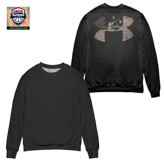 Under Armour Logo Ugly Christmas Sweater ? Black ? Usalast