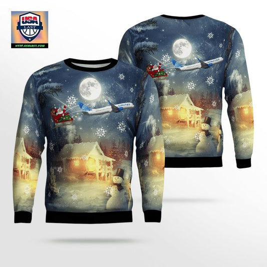 United Airlines Boeing 737-924ER AOP Sweater ? Usalast