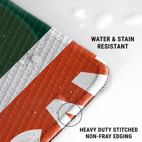 University of Miami U Hurricanes Gaming Mouse Pad Moonbestprint