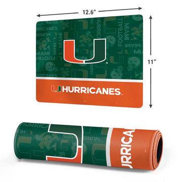 University of Miami U Hurricanes Gaming Mouse Pad Moonbestprint
